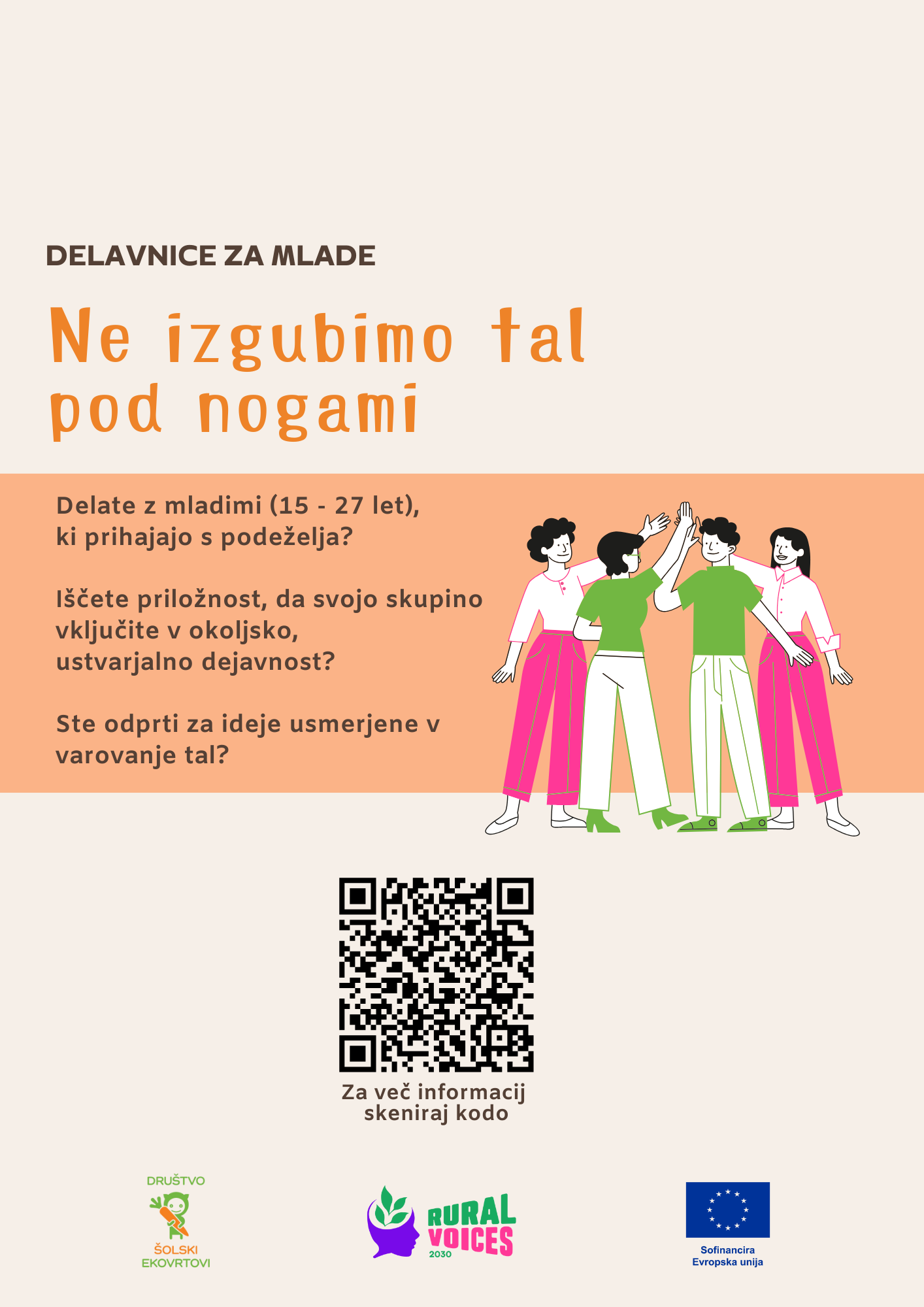 Delavnice za mlade: Mladi varuh tal