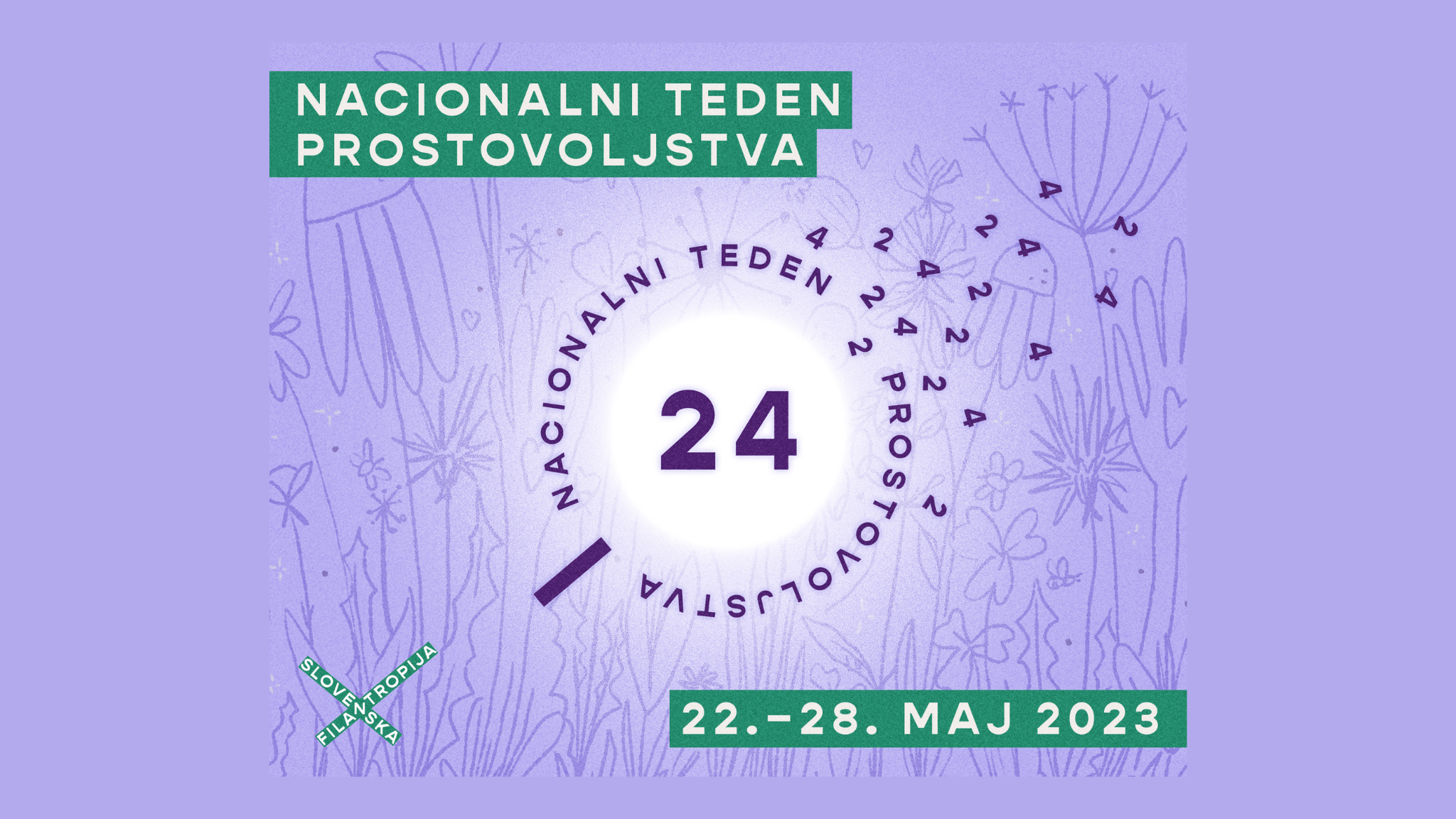 25. NACIONALNI TEDEN PROSTOVOLJSTVA