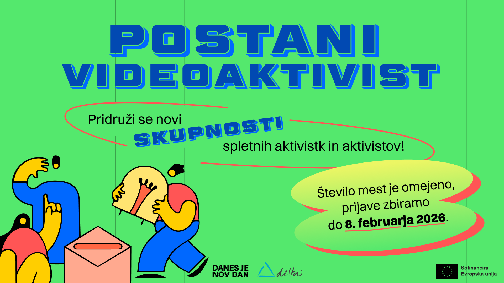 Brezplačna štiridnevna delavnica videoaktivizma za mlade v Rijeki