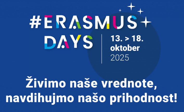 Erasmus dnevi 2025: Vabljeni k sodelovanju