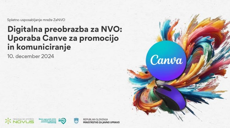 Digitalna preobrazba za NVO: Uporaba Canve za promocijo in komuniciranje