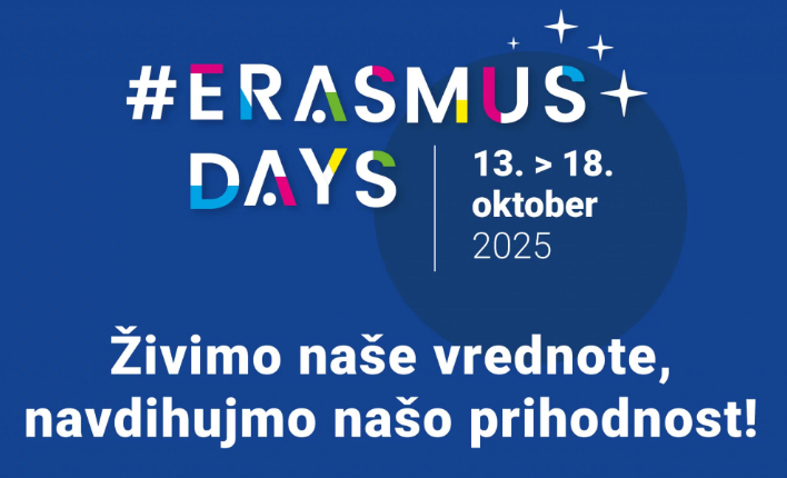 Erasmus dnevi 2025: Vabljeni k sodelovanju